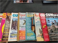 10 1960s Sports & Gun Magazines