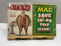 Vintage Mad & Cracked Magazines
