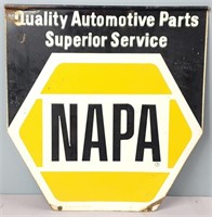 Napa Metal Advertising Sign Automobilia