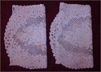 5 table lace runners - 8 lace placemats