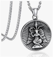 Bandmax Stainless Steel Satanic Necklaces for Men