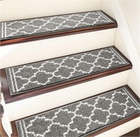 $70  Non-Slip Carpet Stair Treads, 8"x30" 15pcs