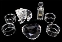 Assorted Crystal Figures, Swarovski, Rosenthal