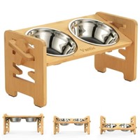 for Small Dogs & Cats  Vantic Elevated Dog Bowls