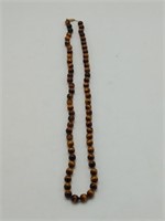 14kt gold clasp Tiger eye necklace