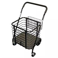 Milwaukee Steel Rolling Shopping Cart