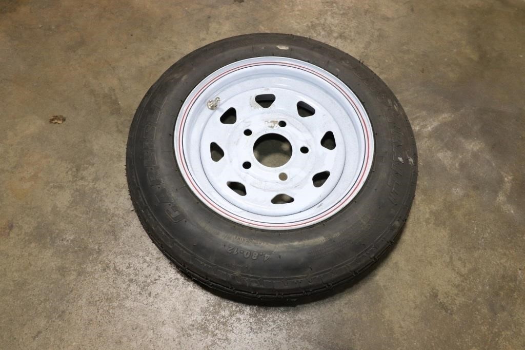 Trailer Tire 4.8-12 - New