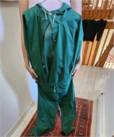 Small Green Gortex Rain Suit & Columbia Pants