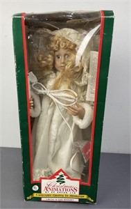 Animated Christmas Angel in Box