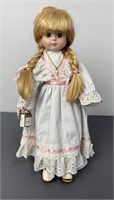 Porcelain Doll with Bible