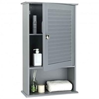 Bathroom Wall Mount Storage Cabinet Single Door Wi
