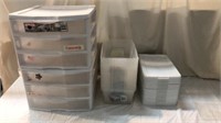 Sterilite Storage Bin Lot Q5G