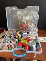 sewing and embroidery thread lot