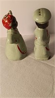 5” Old Black Americana Salt and Pepper Shaker Set.