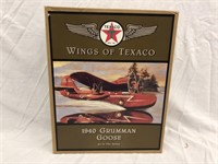 NOS Texaco 1940 Gruman Goose plane bank