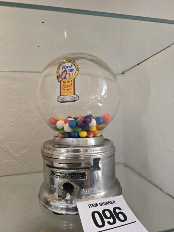Ford gumball machine 11" t