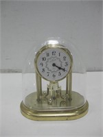 6" Vtg German Schmid 8 Day Clock Untested
