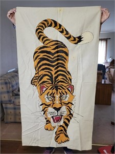 53" X 29" Tiger Tapestry