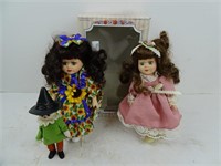 Lot of Dolls - Porcelain Melissa Jane & Madame