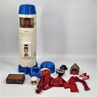 KENNER SIX MILLON DOLLAR MAN W/ CAPSULE & ACCESS.