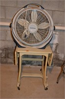 163: Wind Machine Fan and metal Desk