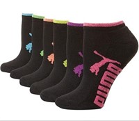 New women's puma socks, 6 pairs low cut sock