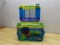 Hamster/gerbil cage.
