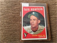 1959 Topps Set Break #310 - Luis Aparicio