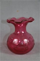 Cranberry Vase