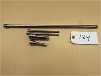 Snap-on Extensions 1/2", 3/8", 1/4"