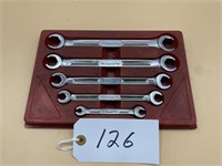 Snap-on 5 Piece Double End Flare Nut Wrench Set