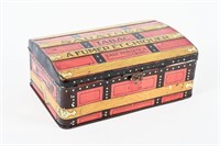 EAGLE TOBACCO CO. QUEBEC SARATOGA TOBACCO TIN