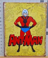Ant Man metal sign