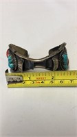 Men’s Navajo made turquoise cuff w/o watch