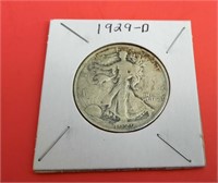 1929-D Walking Liberty 50 Cent Coin