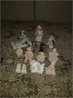 Estate lot of figurines