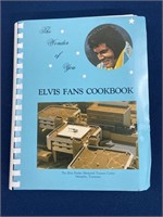1980’s The Elvis Fans Cookbook, has some stains