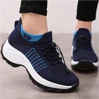 C208  Tvtaop Slip On Breathable Walking Shoes.