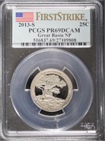 2013-S PCGS PR69DCAM Quarter