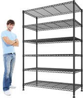 REIBII 75''H Storage Shelves 6 Tier