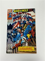 Autograph COA Captain America #404 Comics