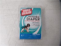 "Used" Simple Solution Washable Diaper, Medium