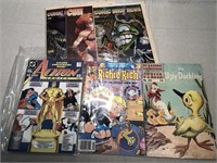 Action, Richie Rich, Ugly Duckling, misc comics