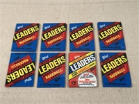 8 Topps Leaders picture cards