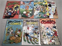 9 Walt Disney Comics, Duck Tales, Scrooge comics