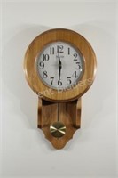 Bulova Pendulum Wood Wall Clock