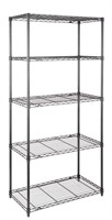 Metal 5-Tier Adjustable Shelving Storage