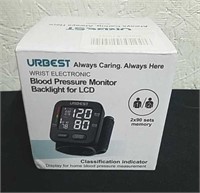 New wrist electronic blood pressure monitor with