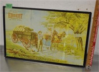 Antique style metal sign wall decor