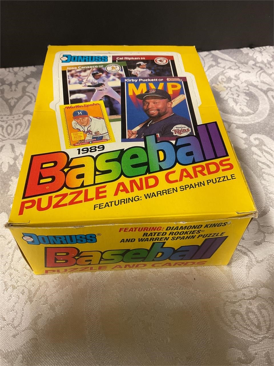 1989 Donruss unopened baseball cards